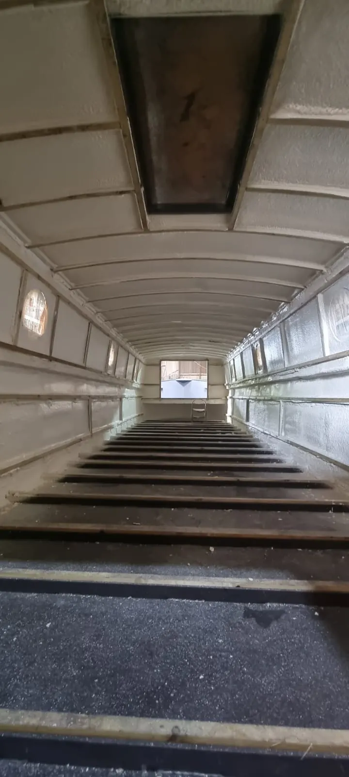 Narrowboat Spray Foam Insulation by ThermoFoam — Duratite Group