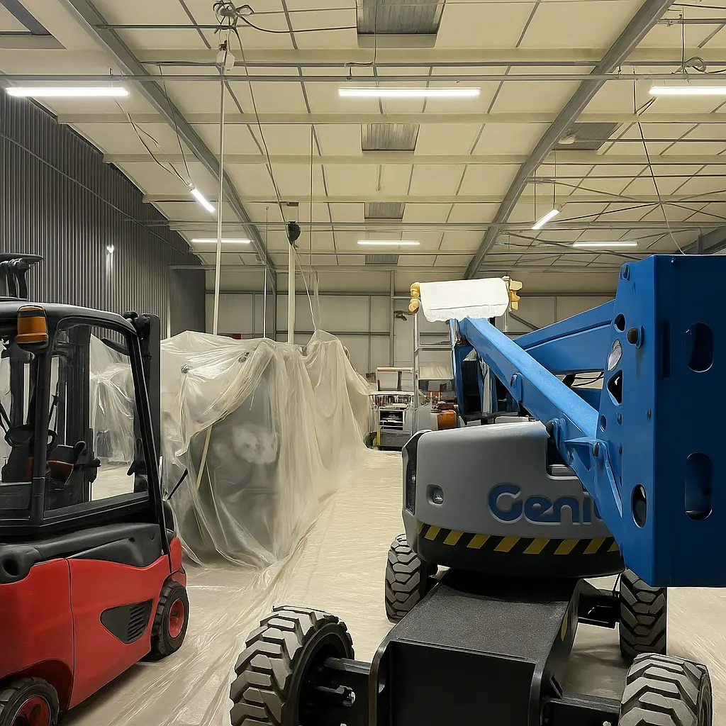 Enverge Nexseal LE closed-cell spray foam being applied