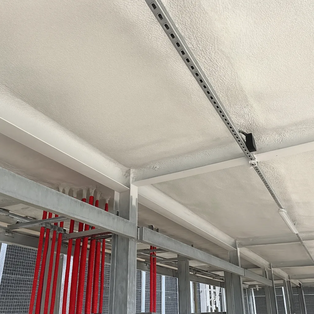 Application: Nexseal LE installed to the concrete underside.