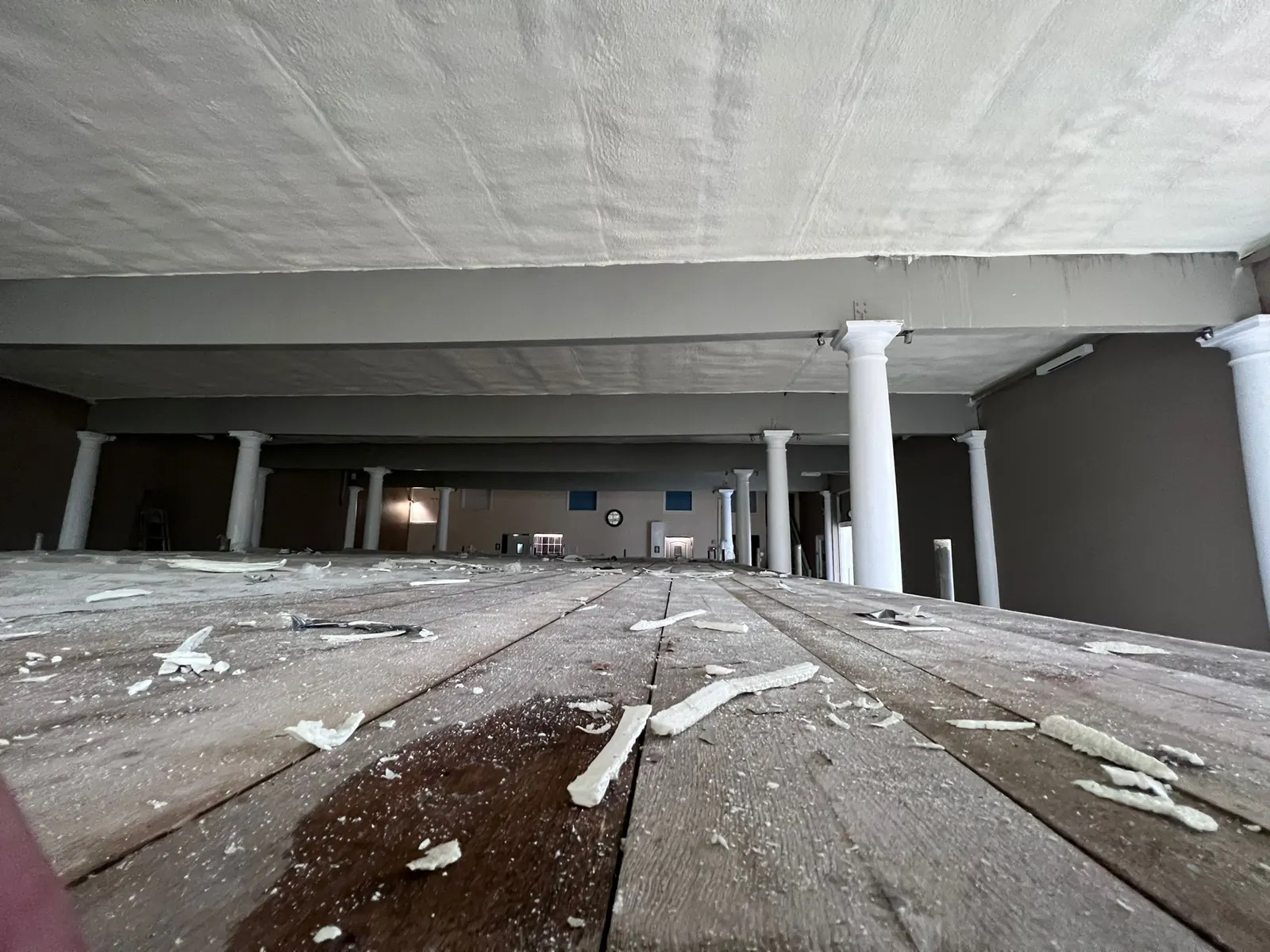 Swimming Pool & Leisure — Duratite Group spray foam application