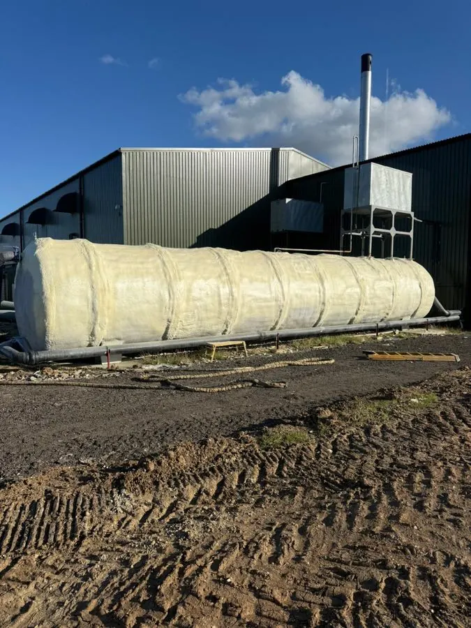 Spray foam insulation applied to spray foam systems — real Duratite Group project